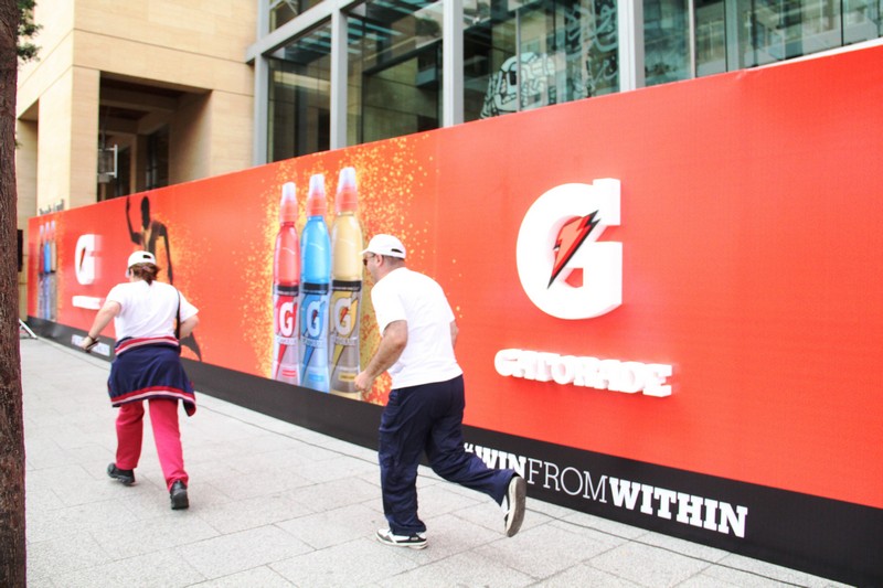 Gatorade at Beirut Marathon 2016